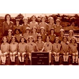 Seaforth Infants School pupils, Class 2H, 1976