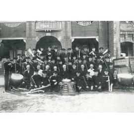 Group portrait of Manly Municipal Military Band