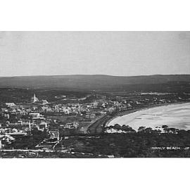 View looking north across Manly and Manly Beach