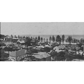 View over Manly to Manly Beach