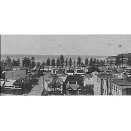View over Manly to Manly Beach