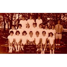 Seaforth Public School pupils, Cricket Team, 1977