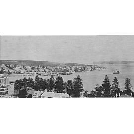 View over Manly Cove to Smedley's Point