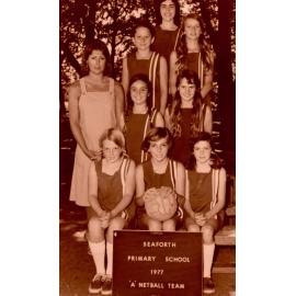 Seaforth Public pupils "A" Netball Team, 1977