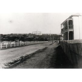 South Steyne showing Promenade and St Patrick's College, c 1920