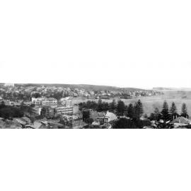 Manly Cove from Dalley's Castle