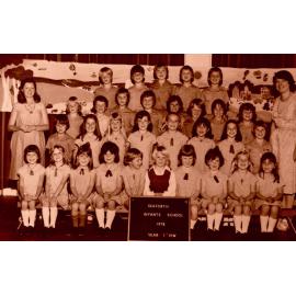 Seaforth Infants School pupils, Year 1 HW, 1978