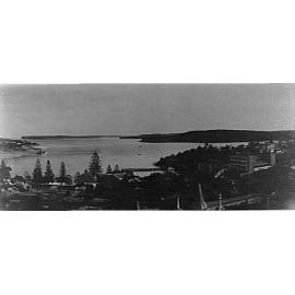 Manly Cove, from Dalley's Castle