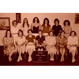 Seaforth Infants School staff, 1979