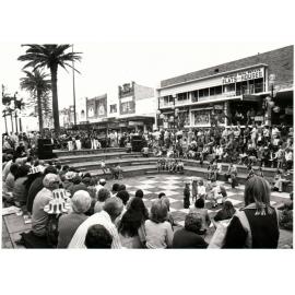 Jazz festival in the Corso, Manly 1979