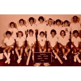 Seaforth Public School pupils, Cricket Team, 1980