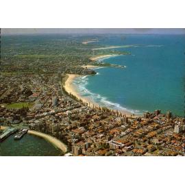 Aerial view of Manly and the Northern Beaches