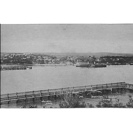 View of the eastern shore of Manly Cove