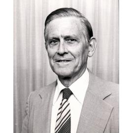 Manly Council Alderman R.L. Lancaster, 1981