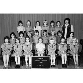 Manly Public School pupils, Grade 3-L, 1981