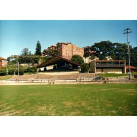 Manly Oval grandstand and amenities building, 1982