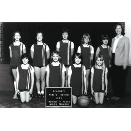 Seaforth Public School pupils, 11 Years Netball Team, 1983
