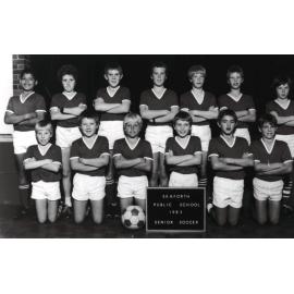 Seaforth Public School pupils, Senior Soccer Team, 1983