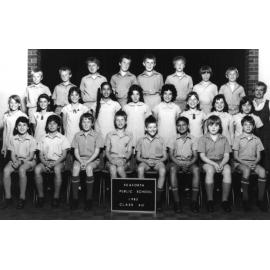 Seaforth Public School pupils, Class 6H, 1983