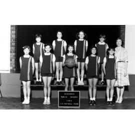 Seaforth Public School pupils, 11 Years Netball Team, 1984