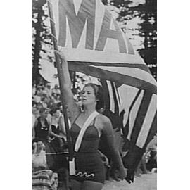 Leader of Manly Female March Past Team