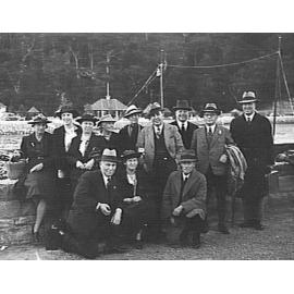 Members of Manly, Warringah and Pittwater Historical Society at Bobbin Head