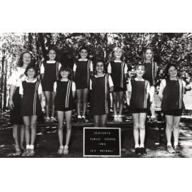 Seaforth Public School pupils, 10 Years Netball Team, 1985