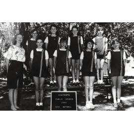 Seaforth Public School pupils, 12 Years Netball Team, 1985