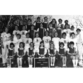 Seaforth Public School pupils, District Swimming Team, 1985