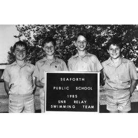 Seaforth Public School pupils, Swimming Team, 1985