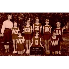 Seaforth Public School pupils, 11 Years Netball Team, 1986
