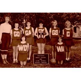 Seaforth Public School pupils, 12 Years Netball Team, 1986