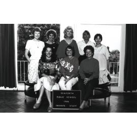 Seaforth Public School Infants staff, 1986