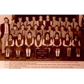 Seaforth Public School pupils, Class 3B, 1988