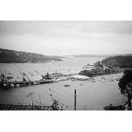 Spit Bridge under construction