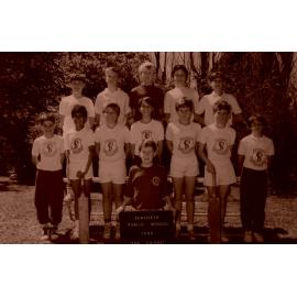 Seaforth Public School pupils, Senior Cricket Team, 1989