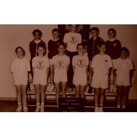 Seaforth Public School pupils, Senior Cricket Team, 1990