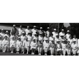 Members of Manly Croquet Club, 1991