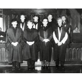 Graduates at St Patrick's College, Manly, 1985