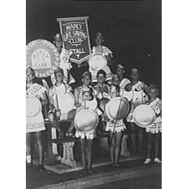 Members of Manly Life Saving Club dressed as Romans, 1950