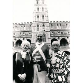 Joan Cooke, Ian Dewey, Eiichi Uchiyama, Colonial Day, Manly 1988