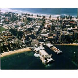 Aerial view of Manly, 1989