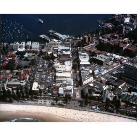 Aerial view of Manly, 1989
