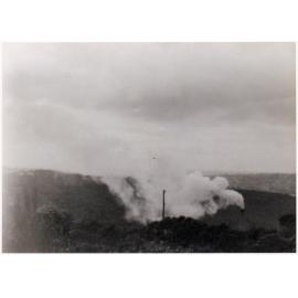 Smoke pouring from the Balgowlah incinerator, 1948