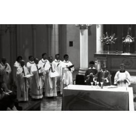 Mass in the Cerretti Chapel, St Patrick's College, Manly, 1985