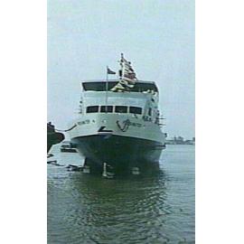 Launching of M. V. "Freshwater", 1982