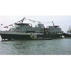 Launching of M. V. "Freshwater", 1982