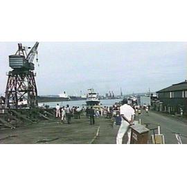Launching of M. V. "Freshwater", 1982