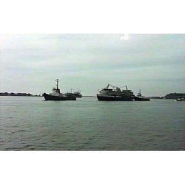 Launching of M. V. "Freshwater", 1982