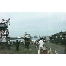 Launching of M. V. "Freshwater", 1982